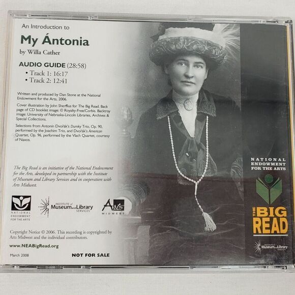 My Antonia Audiobook The Big Read [CD] - Picture 4 of 4